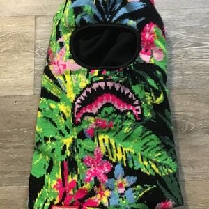 Spray ground floral ski mask